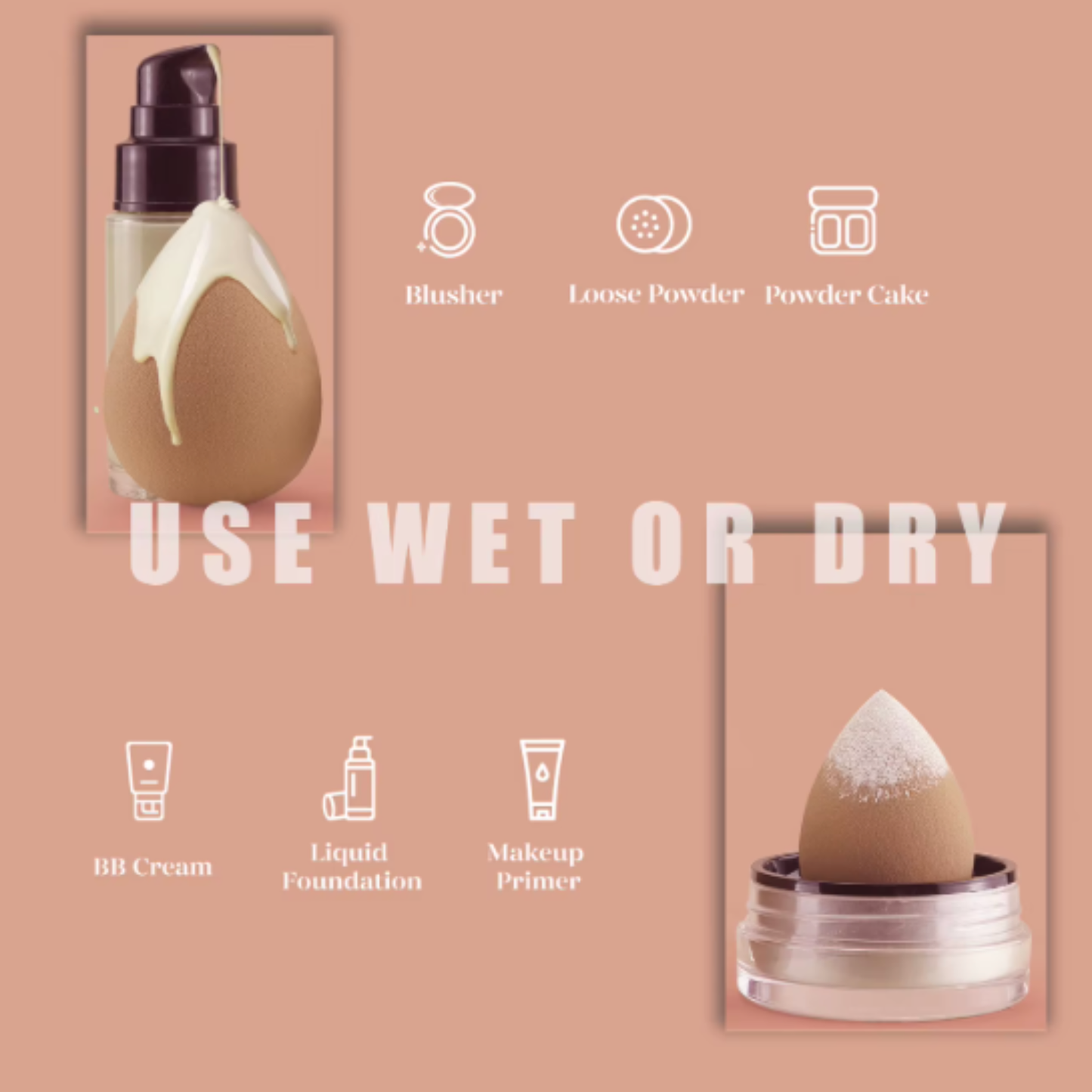 LumiBeautyblender | Meikkisienisetti